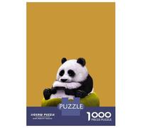 Adult Jigsaw Puzzles1000 Pieces Lazy Panda Adult Puzzles Family Game Staycation Kill Time Unique Birthday And Xmas Gifts 52x38cm/1000pcs