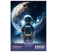 Adult Jigsaw Puzzles1000 Pieces Little Boy with Astronaut Jigsaws for Adults Brain Teaser Game Presents for Women Fun Activities at Home 38x26cm/1000pcs