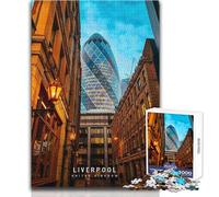 Adult Jigsaw Puzzles1000 Pieces Liverpool Relaxing Games Staycation Kill Time Secret Santa Gifts Size 38x52cm