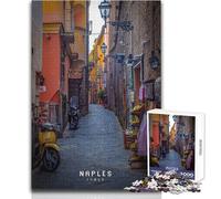 Adult Jigsaw Puzzles1000 Pieces Naples Relaxing Games Staycation Kill Time Secret Santa Gifts Size 50x75cm