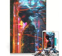 Adult Jigsaw Puzzles1000 Pieces Neural Wind Family Game Difficult And Challenge Unique Gifts for Birthday And Christmas 38x52cm
