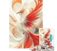 Adult Jigsaw Puzzles1000 Pieces Phoenix in Flight Help The Brain Exercise Precision Cutting Family Game for And 14 Years And over (50x75cm)