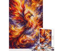 Adult Jigsaw Puzzles1000 Pieces Phoenix Rises Hands-on Game for The Whole Family Home Decoration Toys Gifts for Friends And Family (50x75cm)