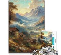 Adult Jigsaw Puzzles1000 Pieces Romanticism Paint V Challenging Game Toys Learning Educational Secret Santa Gifts 50x75cm(1000pcs)