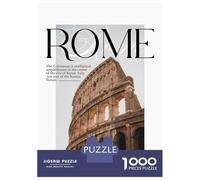 Adult Jigsaw Puzzles1000 Pieces Rome Colosseum Travel Jigsaws for Adults Brain Teaser Game Presents for Women Fun Activities at Home 38x26cm/1000pcs