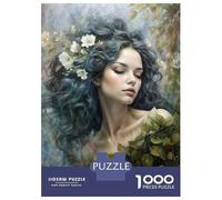 Adult Jigsaw Puzzles1000 Pieces Spring Rain Faerie Puzzle for Adults Hands-on Game Stress Reliever Unique Birthday And Xmas Gifts 52x38cm/1000pcs