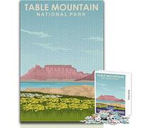Adult Jigsaw Puzzles1000 Pieces Table Mountain Nat Park SA Beautiful Design Game Analysis And Logic Secret Santa Gifts Size 38x26cm