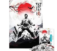 Adult Jigsaw Puzzles1000 Pieces The Fighter Cry Educational Challenge Difficult Challenge Fun Games for Ages 14 And over (50X75cm)