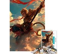 Adult Jigsaw Puzzles1000 Pieces The King of Ape Brain Teaser Game Brain Intelligence Challenge Addictive Toys Great Gifts A Work of Art (Size 50x75cm)