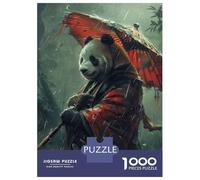 Adult Jigsaw Puzzles1000 Pieces The Mysterious Panda Puzzle for Adults Toy Wall Decor Enhance Memory Christmas Birthday Gifts 38x26cm/1000pcs