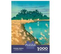 Adult Jigsaw Puzzles1000 Pieces Ukiyo E Late Autumn Jigsaw Puzzle Brain Teaser Game Presents for Women Challenging Game Gifts 52x38cm/1000pcs