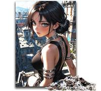 Adult Jigsaw Puzzles1000 Pieces Urban Grace︰ Shadowed Elegance Challenging Game And Family Play Challenging Game Gifts 38x52cm