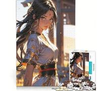 Adult Jigsaw Puzzles1000 Pieces Warrior's Grace in The Sunlight Educational Toy Staycation Kill Time Gifts for Friends And Family 38x52cm