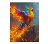 Adult Jigsaw Puzzles1000pcs(52x38cm) Phoenix Rising Mythical Bird Artwork Jigsaw for Adults Anti-Stress Toys Staycation Kill Time Unique Birthday And Xmas Gifts 1000pcs(52x38cm)