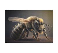 Adult Jigsaw Puzzles1000pcs(75x50cm) Bee on on Flowers Jigsaws for Adults Brain Teaser Game Pattern Assembly Christmas Birthday Gifts 1000pcs(75x50cm)