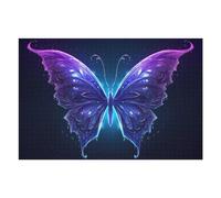 Adult Jigsaw Puzzles1000pcs(75x50cm) Butterfly Colorful Jigsaws for Adults Brain Teaser Game Pattern Assembly Christmas Birthday Gifts 1000pcs(75x50cm)