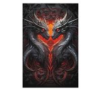 Adult Jigsaw Puzzles1000pcs(75x50cm) Twin Devil Dragon Jigsaws for Adults Brain Teaser Game Pattern Assembly Christmas Birthday Gifts 1000pcs(75x50cm)