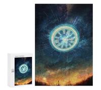 Adult Jigsaw Puzzles300 PCS Astral Clock Adult Puzzles Toy Wall Decor Difficult Challenge Unique Birthday And Xmas Gifts 300 PCS