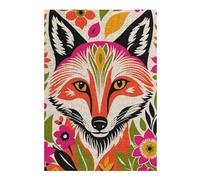 Adult Jigsaw Puzzles300 PCS Bohemian Cute Fox Jigsaws for Adults Brain Teaser Game Pattern Assembly Christmas Birthday Gifts 300 PCS