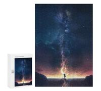 Adult Jigsaw Puzzles300 PCS Epic Sunset Violinist Adult Puzzles Toy Wall Decor Difficult Challenge Unique Birthday And Xmas Gifts 300 PCS