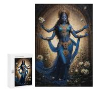 Adult Jigsaw Puzzles300 PCS Gorgeous Goddess Kali Adult Puzzles Toy Wall Decor Difficult Challenge Unique Birthday And Xmas Gifts 300 PCS