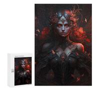 Adult Jigsaw Puzzles300 PCS Gorgeous Gothic Fairy Adult Puzzles Toy Wall Decor Difficult Challenge Unique Birthday And Xmas Gifts 300 PCS