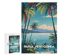 Adult Jigsaw Puzzles300 PCS Papua Tropical Escape Adult Puzzles Toy Wall Decor Difficult Challenge Unique Birthday And Xmas Gifts 300 PCS
