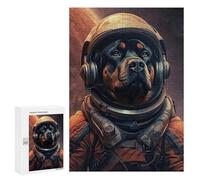 Adult Jigsaw Puzzles300 PCS Rottweiler Mars Puzzle for Adults Hands-on Game Perfect Decoration Christmas Birthday Gifts 300 PCS