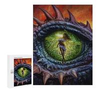 Adult Jigsaw Puzzles500 PCS Behold The Basilisk Adult Puzzles Toy Wall Decor Difficult Challenge Unique Birthday And Xmas Gifts 500 PCS