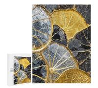 Adult Jigsaw Puzzles500 PCS Elegant Leaf Patterns Adult Jigsaw Puzzles For Family Fun Fun Activities at Home Gifts for Friends And Family 500 PCS