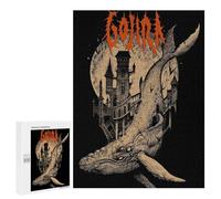 Adult Jigsaw Puzzles500 PCS Gothic Whale Castle Adult Puzzles Toy Wall Decor Difficult Challenge Unique Birthday And Xmas Gifts 500 PCS