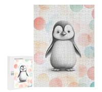 Adult Jigsaw Puzzles500 PCS Penguin Chick Adult Puzzles Toy Wall Decor Difficult Challenge Unique Birthday And Xmas Gifts 500 PCS