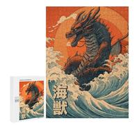 Adult Jigsaw Puzzles500 PCS Pop Culture Leviathan Adult Puzzles Toy Wall Decor Difficult Challenge Unique Birthday And Xmas Gifts 500 PCS