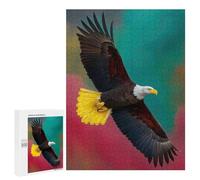 Adult Jigsaw Puzzles500 PCS Rasta Bald Eagle Adult Puzzles Toy Wall Decor Difficult Challenge Unique Birthday And Xmas Gifts 500 PCS
