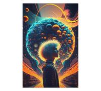 Adult Jigsaw Puzzles75x50cm/1000pcs Neurodiversity in Art A Visual Exploration Jigsaws for Adults Relaxing Games Hand Speed Race Fun Activities at Home 75x50cm/1000pcs