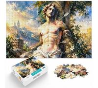 Adult Jigsaw Saint Sebastian Arrows Tree 1000pcs (52x38cm) | For calm, screen-free entertainment: Adult jigsaw puzzle with 1000 pieces combines concentration with relaxation.