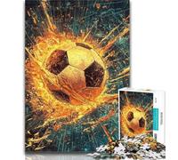 Adult Jigsaw Space Football 1000 Piece Jigsaw Puzzles for Teenagers,Train Your Brain And Hands Birthday Present, Gifts 50x75cm