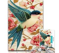 Adult Jigsaw Swallow Art Jigsaw Puzzles for Adults 1000 Pieces,Toys Educational Games Stress Relieving Great Gifts And Toys 50x75cm