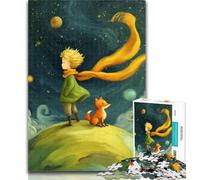 Adult Jigsaw The Little Prince Jigsaws Puzzles 1000 Pieces for Adults Gifts,Brain Teaser Game Wall Decoration Unique Birthday And Xmas Gifts 26x38cm