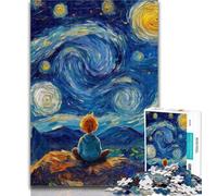 Adult Jigsaw The Little Prince of The Night Sky Jigsaw Puzzles for Adults 1000,Family Game Stress Reliever Difficult Challenge Secret Santa Gifts 50x75cm