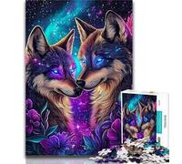 Adult Jigsaw Two Tigers Jigsaws Puzzles 1000 Pieces for Adults Gifts,Brain Teaser Game Wall Decoration Unique Birthday And Xmas Gifts 50x75cm