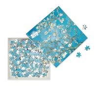 Adult Jigsaw Vincent van Gogh: Almond Blossom: 1000 piece jigsaw (1000-piece jigsaws): 1000-piece Jigsaw Puzzles, Teal/Turquoise Green