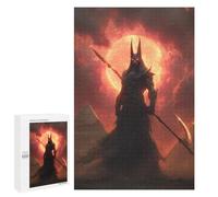 Adult Jigsaw1000 PCS Egyptian God Anubis Art -1 Jigsaw Puzzles for Teenagers For Family Fun Difficult And Challenge Great Gift for Gaming 1000 PCS