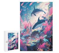 Adult Jigsaw1000 PCS Whale Paradise Underwater Jigsaw Puzzles for Teenagers For Family Fun Difficult And Challenge Great Gift for Gaming 1000 PCS
