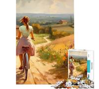 Adult Jigsaw1000 Pieces A Ride In The Country Home Decor Mind Game Every Piece Is Uniquely Shaped Fascinating Brain Game for Relaxed Fun (Size 50x75cm)