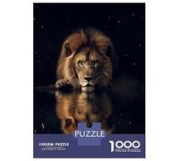 Adult Jigsaw1000 Pieces Beautiful Magical Lion Adult Jigsaw Puzzle Hands-on Game Perfect Decoration Unique Gifts for Birthday And Christmas 70x50cm/1000pcs