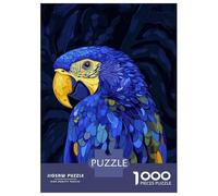 Adult Jigsaw1000 Pieces Blue Macaw Portrait Jigsaws for Adults Fun Games Hand Speed Race Unique Gifts for Birthday And Christmas 70x50cm/1000pcs
