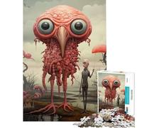 Adult Jigsaw1000 Pieces Crazy Creature VI Help The Brain Exercise A Work of Art Relaxing Games for And from 14 Years And over (50x75cm)