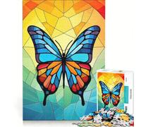 Adult Jigsaw1000 Pieces Graceful Wings Butterfly, Practical Game, Challenging To Complete, Artists' Collection, Fine Arts 38X52CM