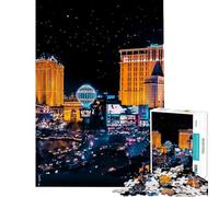 Adult Jigsaw1000 Pieces Las Vegas Help The Brain Exercise Birthday Present Home Decoration Toys Suitable for People Aged 14 And Above (50x75cm)